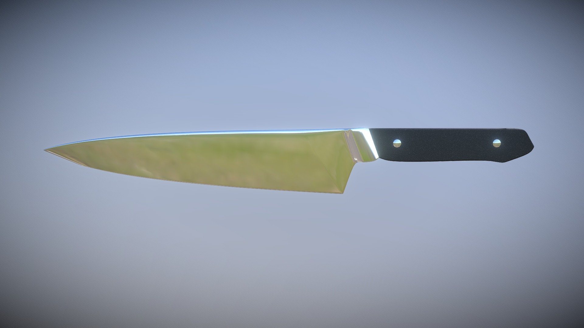 Just a simple knife, not too detailed 3d model