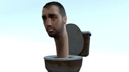 skibidi toilet (toilet man 2) sad, youtube, views, skibidi, rigged, skibiditoilet, skibidi_toliet, defuq
