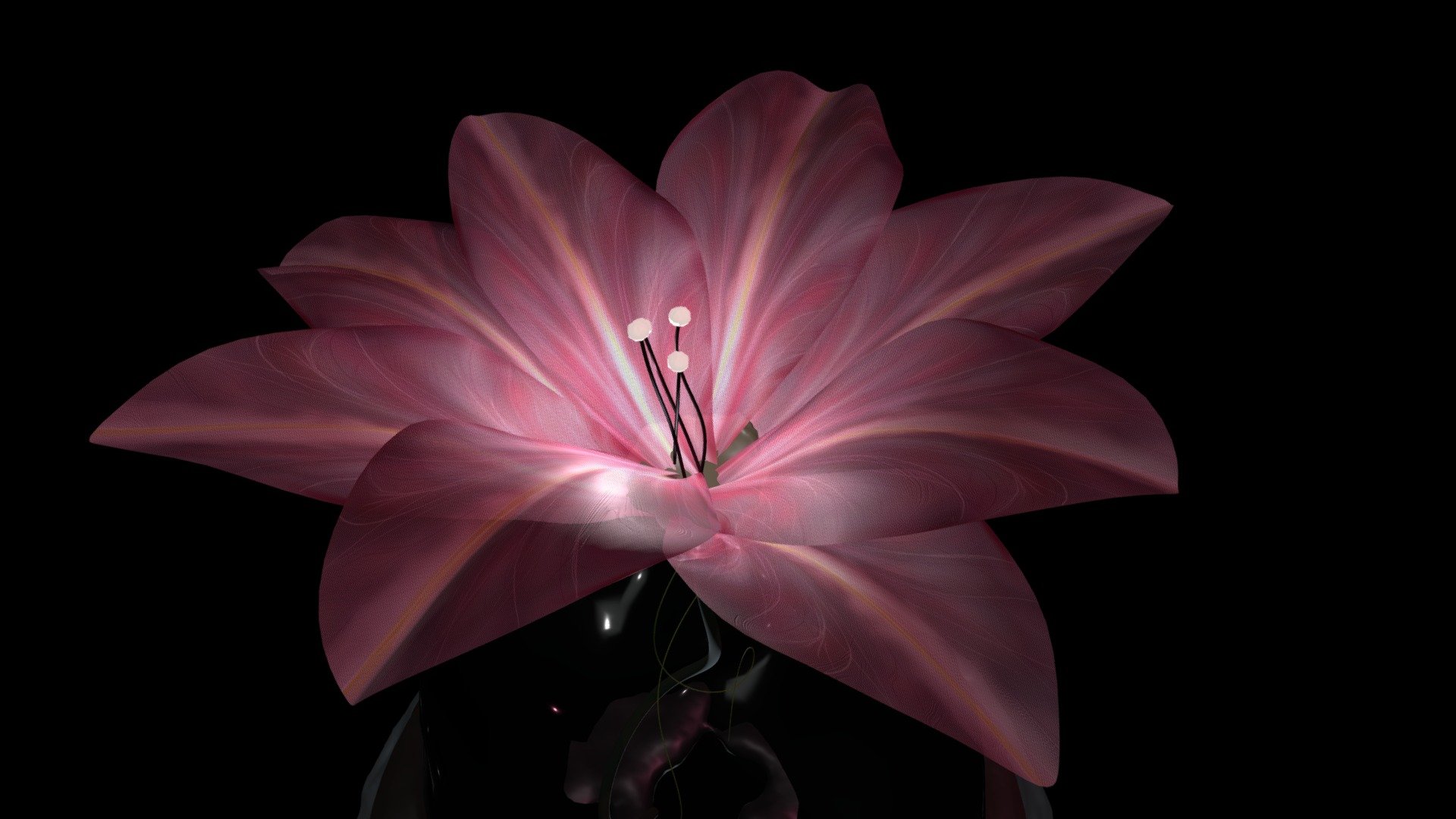 The Immortal Flower is rumored to hold power over darkness and even death.  Do not be fooled by it's delicate petals, each one is stronger than any material known to man&hellip; - The Immortal Flower - 3D model by cassandragarzia 3d model