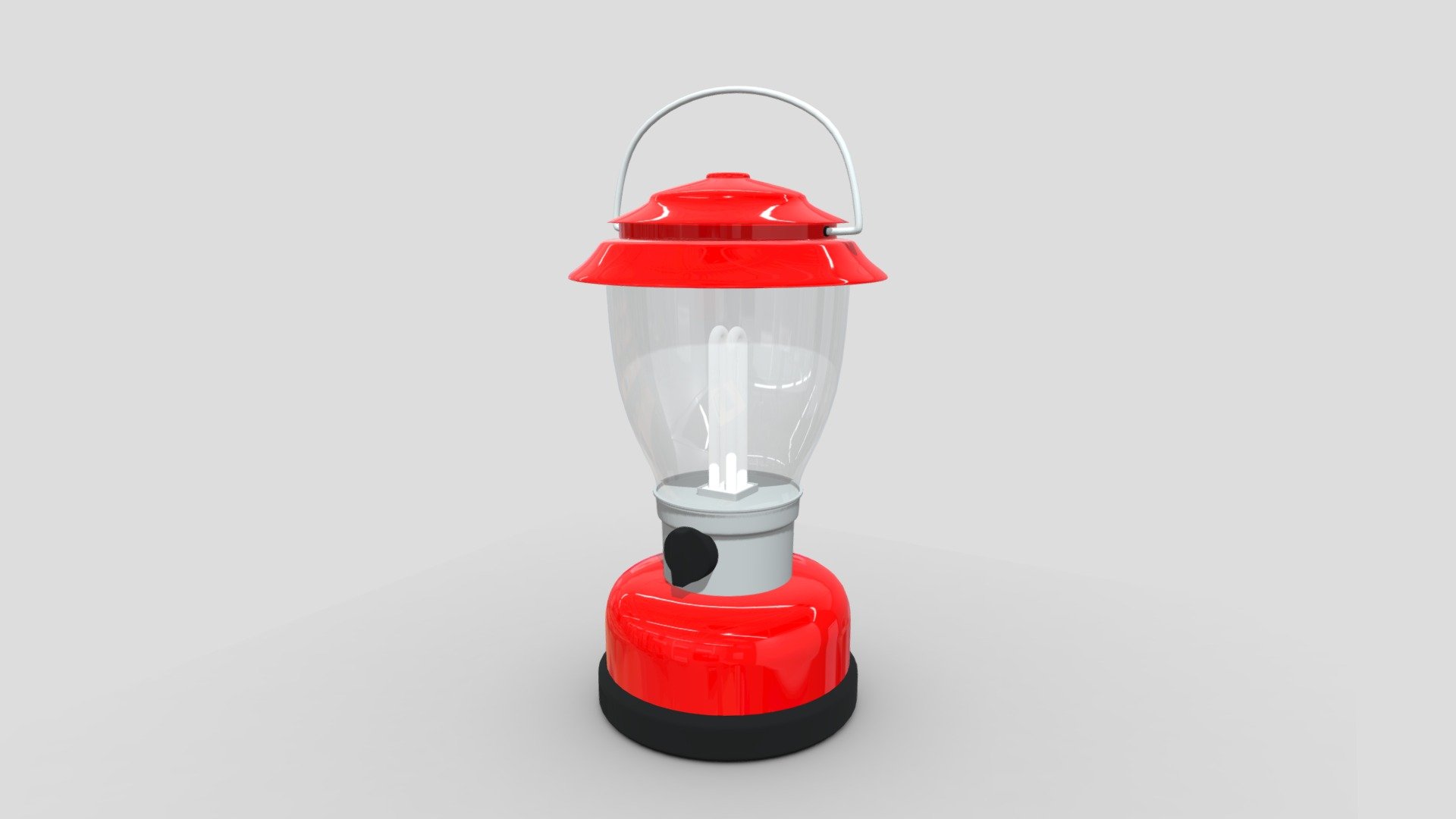 A pretty standard electric camping lantern 3d model
