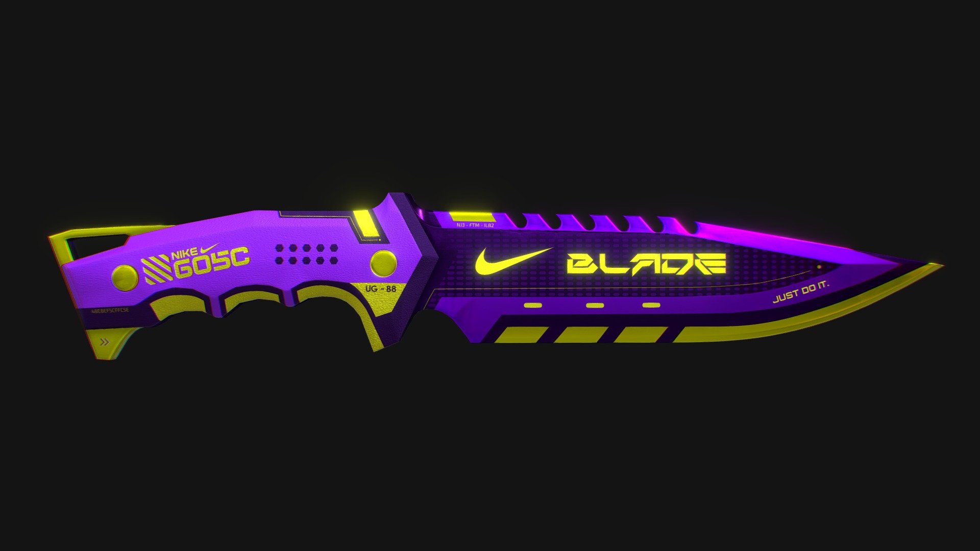 NIKE BLADE

Discover the BLADE skin for the MELEE model on Valorant game. 

Find the other Nike Esport Shop skins on my profile.

Disclaimer : Nike Esport Shop is a fictional project that consists of imagining the future skins made by the equipment manufacturer NIKE in various major esports games.

Socials networks : 





Twitter : https://twitter.com/peiksprod




Instagram : https://www.instagram.com/peiksprod




Youtube : https://www.youtube.com/c/PeiksProd




Behance : https://www.behance.net/peiksprod


 - NIKE BLADE - Melee (Valorant) - 3D model by PEIKS 3d model