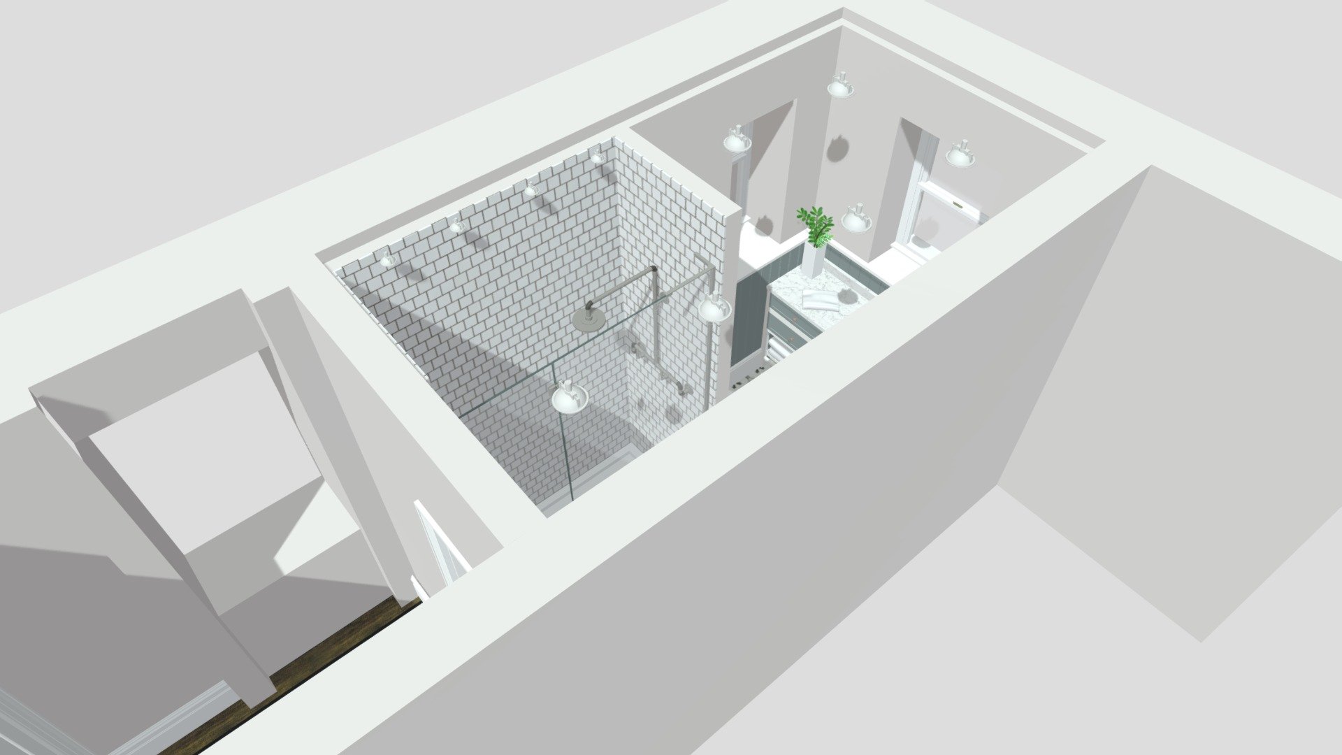 TOV Bathroom - 3D model by Montez Architecture (@montezarchi) 3d model