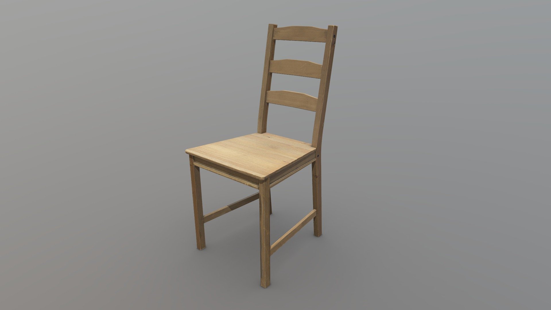 A worn kitchen chair that used to be in our apartment. It has that Swedish vibe to it. I saved it from the flames so it can be available here!

Comes with .blend file, OBJ, STL, GLB, DAE and FBX format.
Includes 3 LOD levels.
Model is game-ready for Unreal and Unity. 
Roughness, Metallic and AO are combined into a single RMA texture to save performances. Also available separated. Textures are 2k.

If you liked this product, please leave a positive review and follow my work on Instagram.

https://youtu.be/80H7xNk0se8 - Worn Kitchen Chair - Buy Royalty Free 3D model by FlynnEastwood (@antoineflynn) 3d model