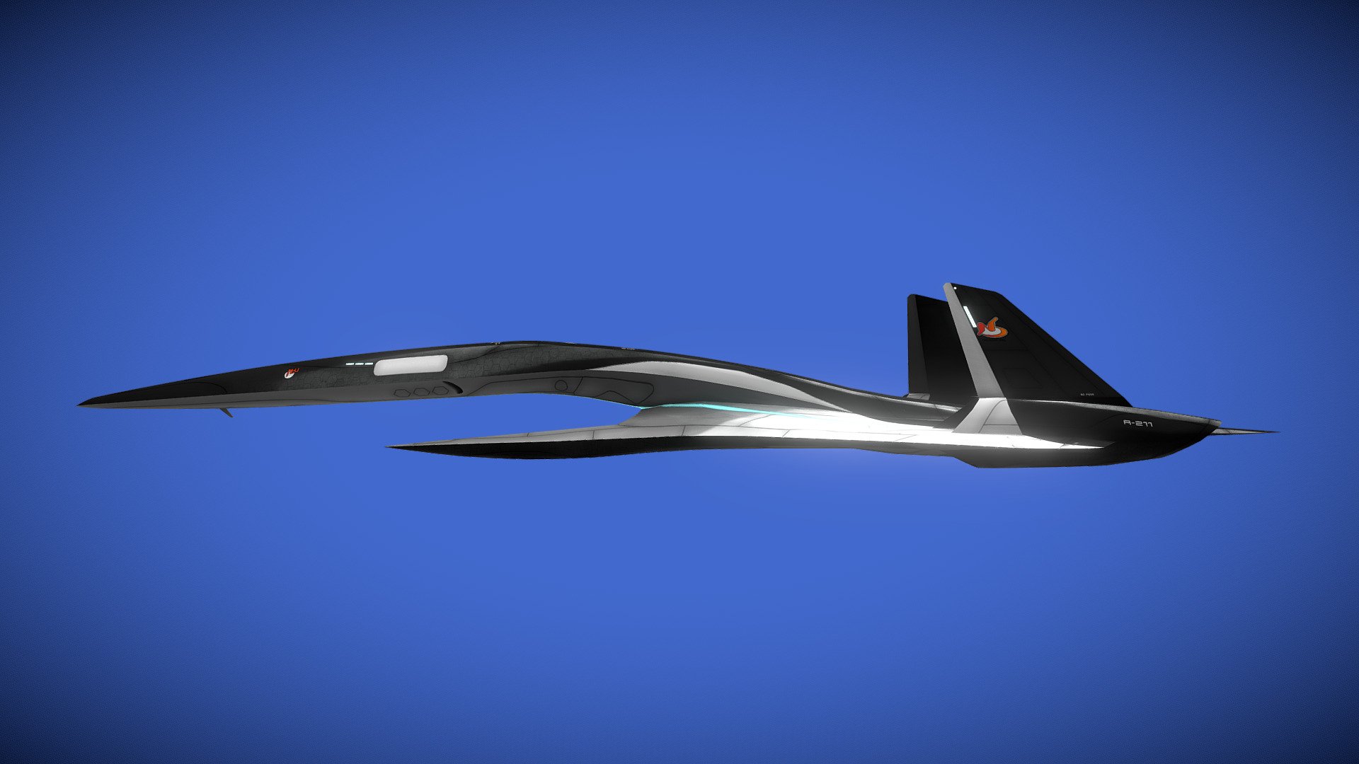 Recreated from Ace Combat 3 Electrosphere 3d model