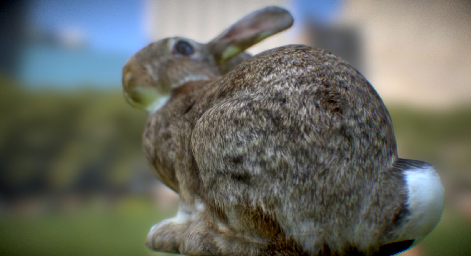 bunny from standford bunny via Mudbox - Bunny - Download Free 3D model by yellokab 3d model