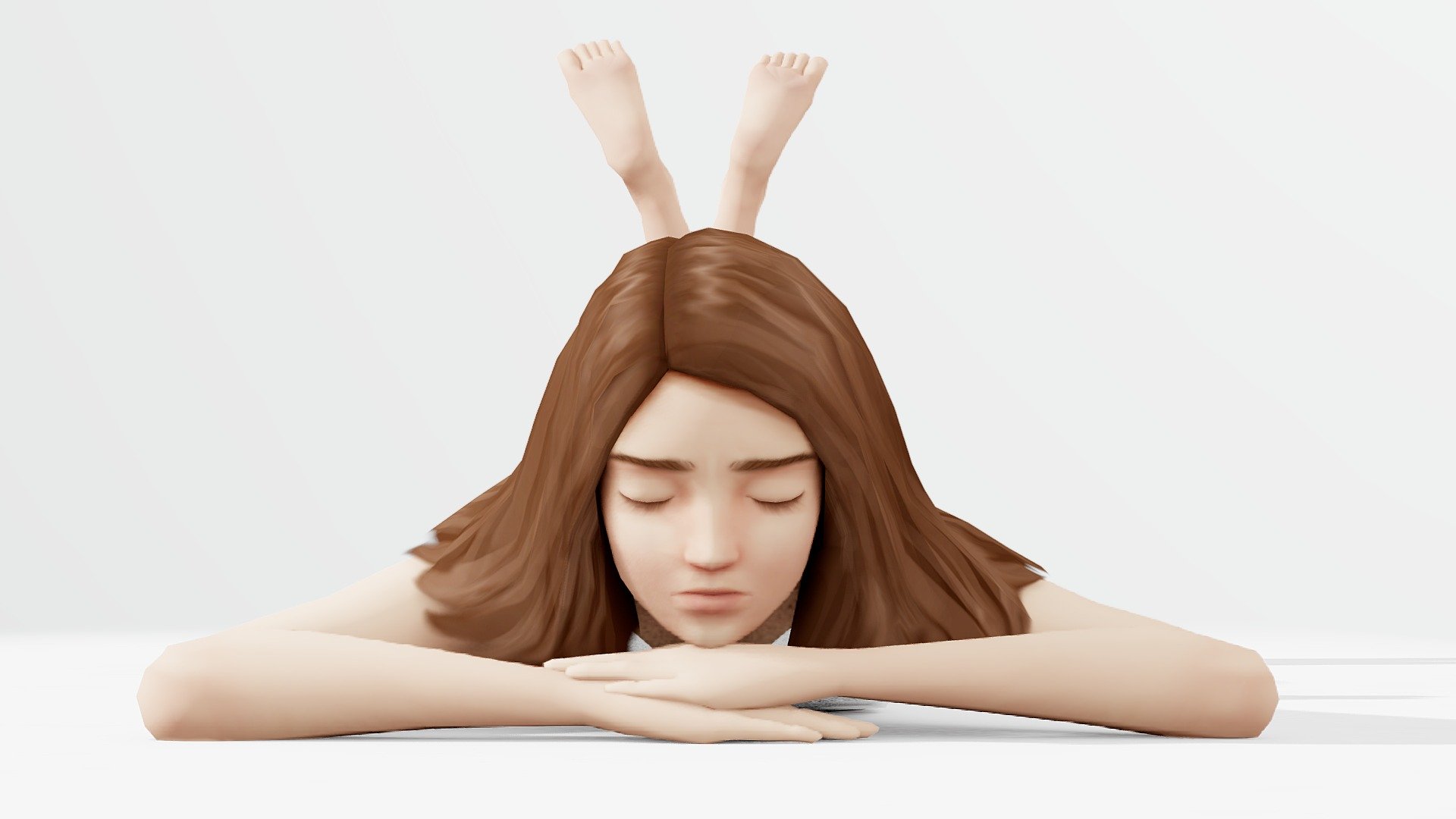 Bunny ears - Buy Royalty Free 3D model by Jan Bláha (@swifterik) 3d model