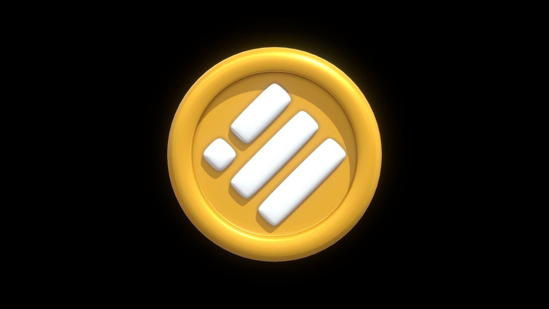 3D Binance USD or BUSD Gold Crypto Coin with cartoon style Made in Blender 3.3.1

This model does include a TEXTURE, DIFFUSE, METALLIC, AND ROUGHNESS MAP, but if you want to change the color you can change it in the blend file, just use the principled bsdf and play with the Roughness, Metallic, and Base Color parameter 3d model