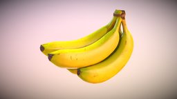 Banana Bunch green, fruit, bananas, eat, fresh, snack, yellow, bunch, produce, healthy, bruised, potassium