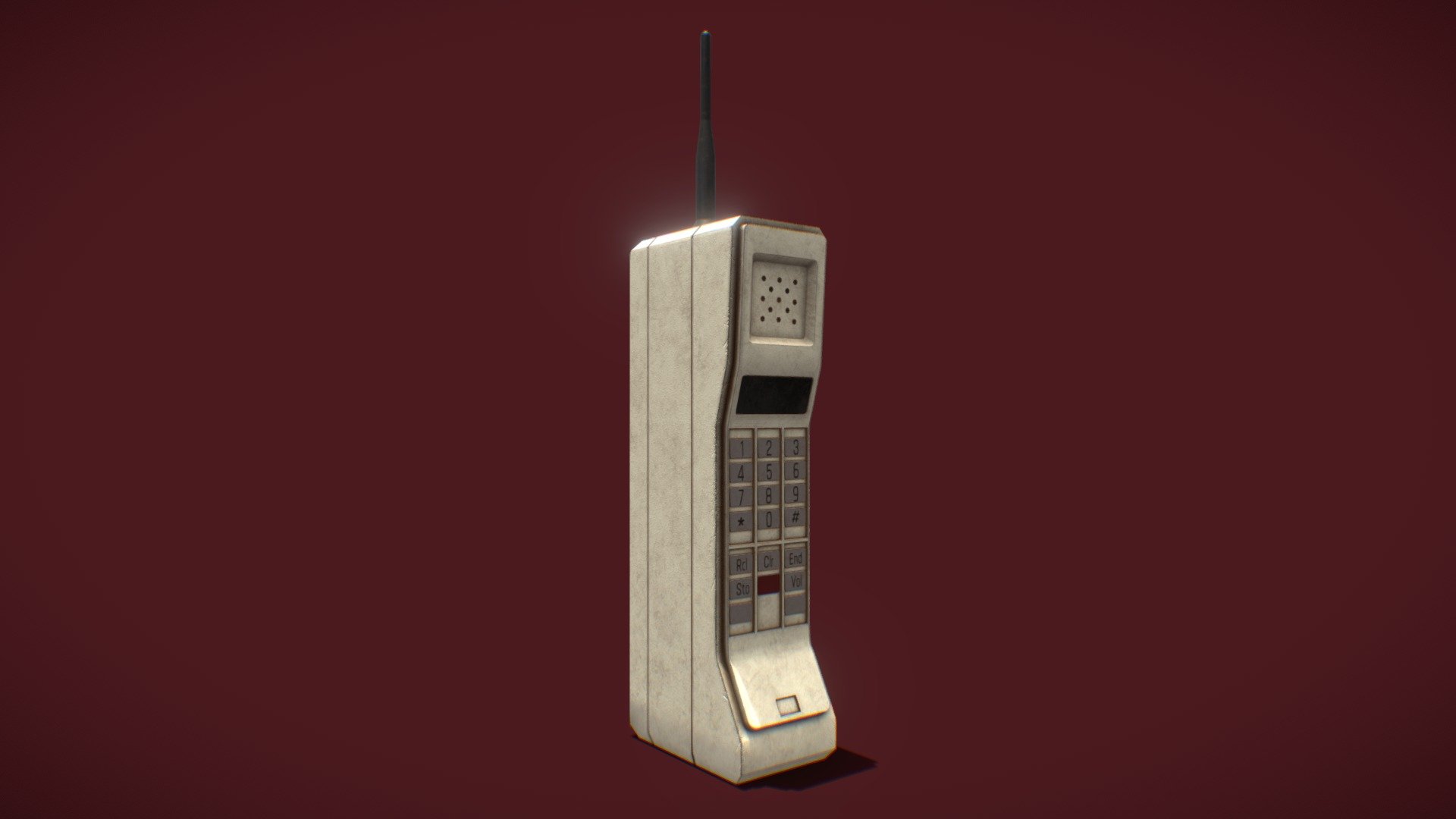 My first object made with blender + substance 3d painter.

Verts: 7.000
Textures in 4K - Old Mobile Phone - 3D model by VolpeDelDeserto 3d model