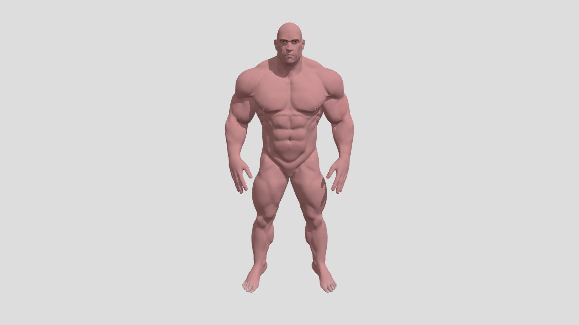 this basemesh bodybuilder anatomy 
you can use is in many stuf 
this fbx file 
for more information ask me - base mesh bodybuilder - 3D model by amr_ramdan 3d model