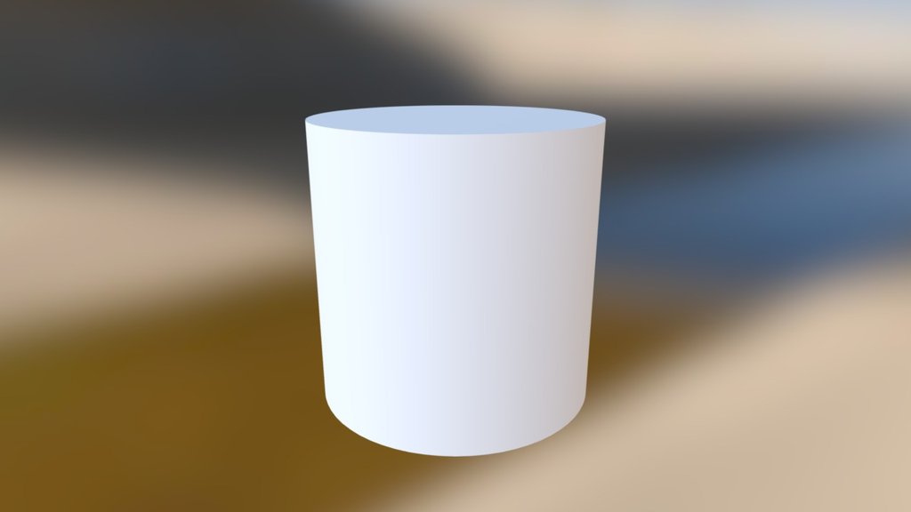 A simple cylinder for artist reference - Cylinder Ref - 3D model by valar05 3d model