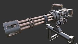 Mini-Gun minigun, heavy_weapon, gatling_gun