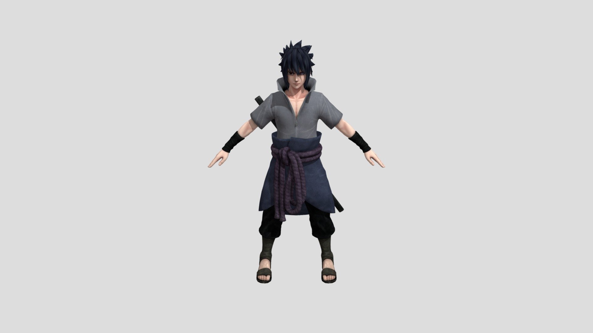 Sasuke jump force - 3D model by gabrieel22 3d model