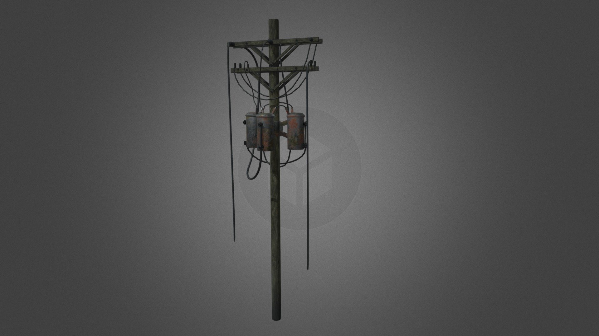 Low Poly Asset.
Modeled in Blender 3D.
High Poly Wood sculpt in Zbrush.
Textured in Adobe Substance Painter.
Rendered in Marmoset Tool bag.
For High Quality Renders and Turn Table :- https://www.artstation.com/artwork/X1Nxmw - Electric Pole (Low Poly) - Buy Royalty Free 3D model by thecgicreator 3d model