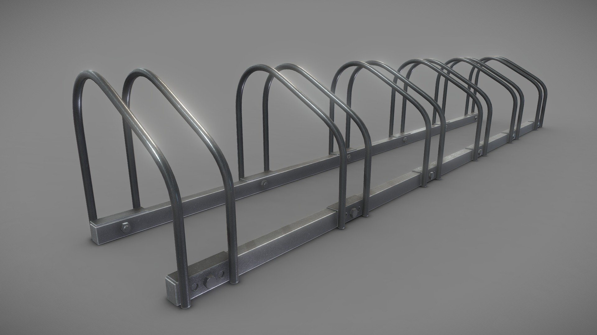 Here is the pbr-textured (4K) low-poly version of bicycle stand [4].




Bicycle Stand [4] (High-Poly Version) Total triangles 1M 






Steel Bracket Bike Stand [3] (High-Poly) Quads = 57792






Spiral Bike Stand [2] (High-Poly Version) Total Triangles 438.2k 

Bicycle Shelter with Glass Roof (High-Poly) (Bicycle Stand [1])

Bike Shelter With Glass Roof (Textured Mid-Poly) 



3d-modeled by 3DHaupt in Blender-2.83.3 - Bicycle Stand [4] (Low-Poly Version) - Buy Royalty Free 3D model by VIS-All-3D (@VIS-All) 3d model