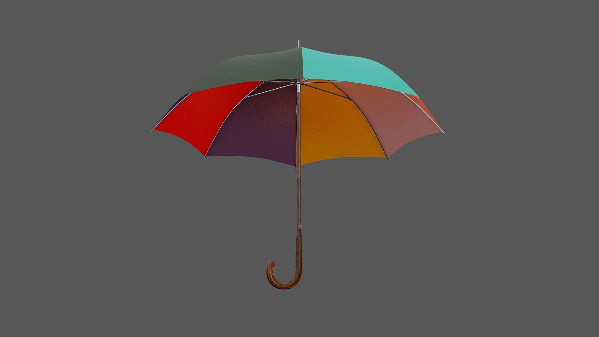 Umbrella folding animated model - Umbrella Animated - Buy Royalty Free 3D model by Eugene Korolev (@eugene.korolev) 3d model