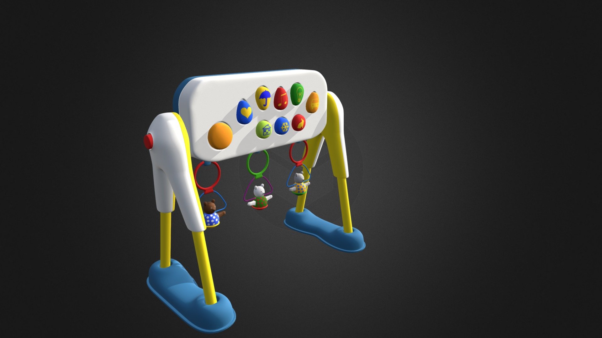 Interactive Toy - Interactive Toy - Buy Royalty Free 3D model by cgaxis 3d model