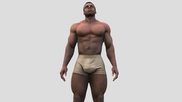 King of Muscle VR model muscle, , gay, fit, underwear, bodybuilder, shirtless, bulge, male, guy