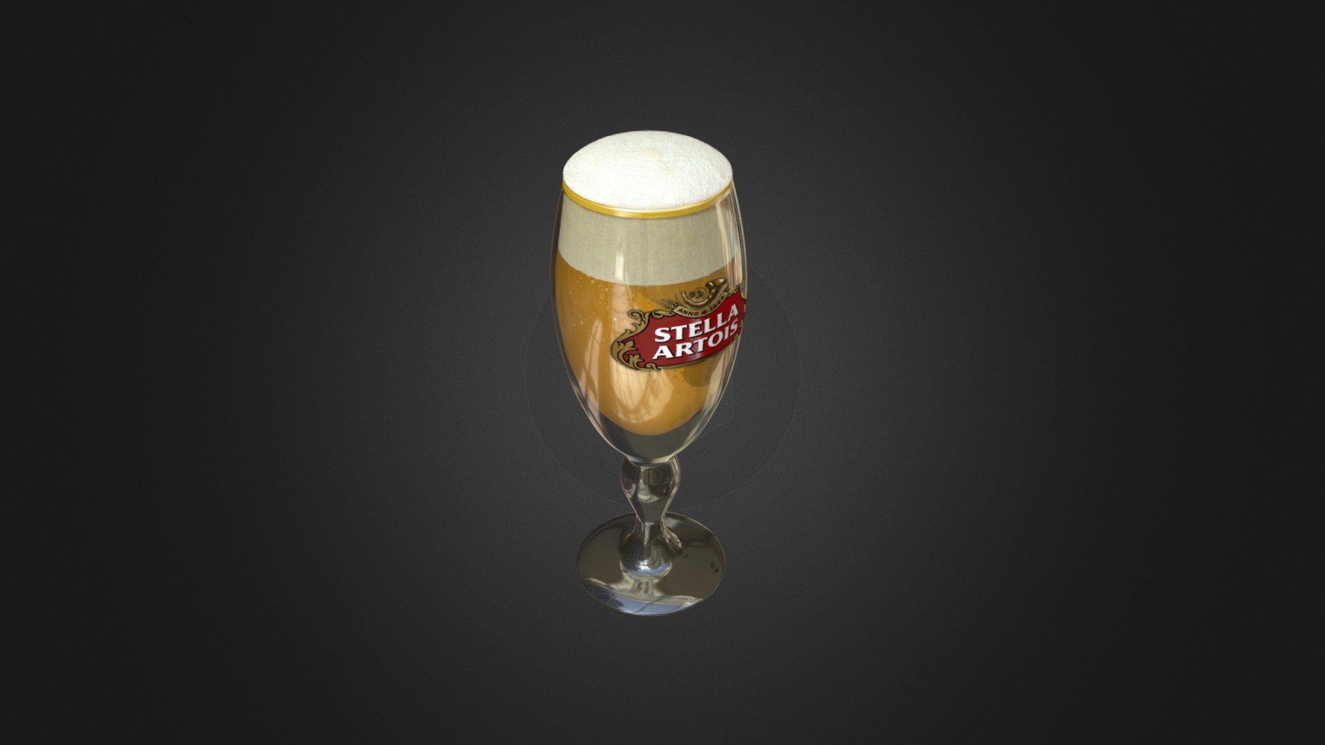 Cerveza Stella Artois
Caliz - Stella Artois - 3D model by Quimera Restaurante (@quimera) 3d model
