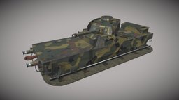 BP44-TankHunter car armored, ww2, german, bp, 44, armoured, vehicle, military, history-weapon