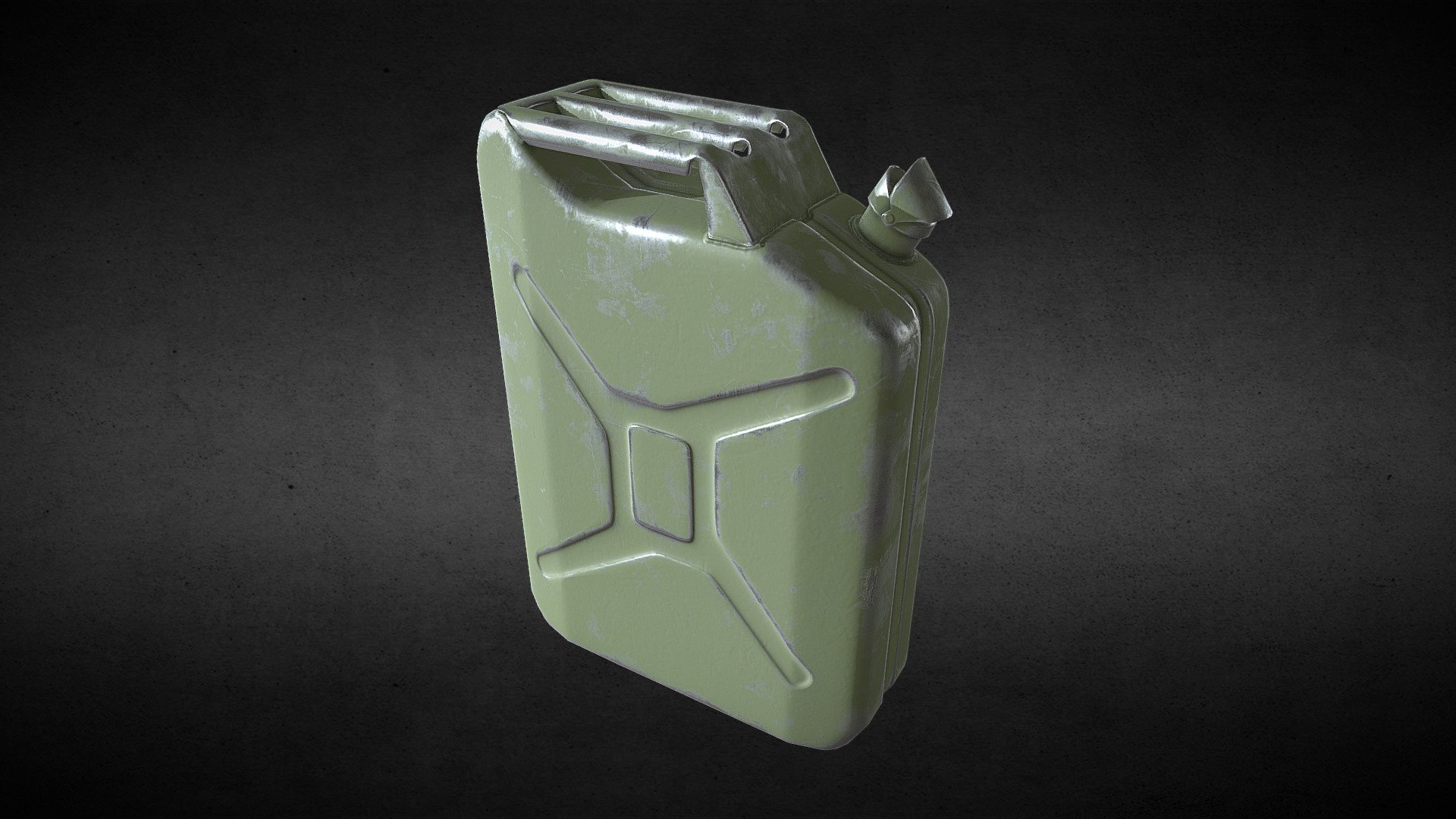 Fuel Canister - 3D model by Sp1d3r 3d model