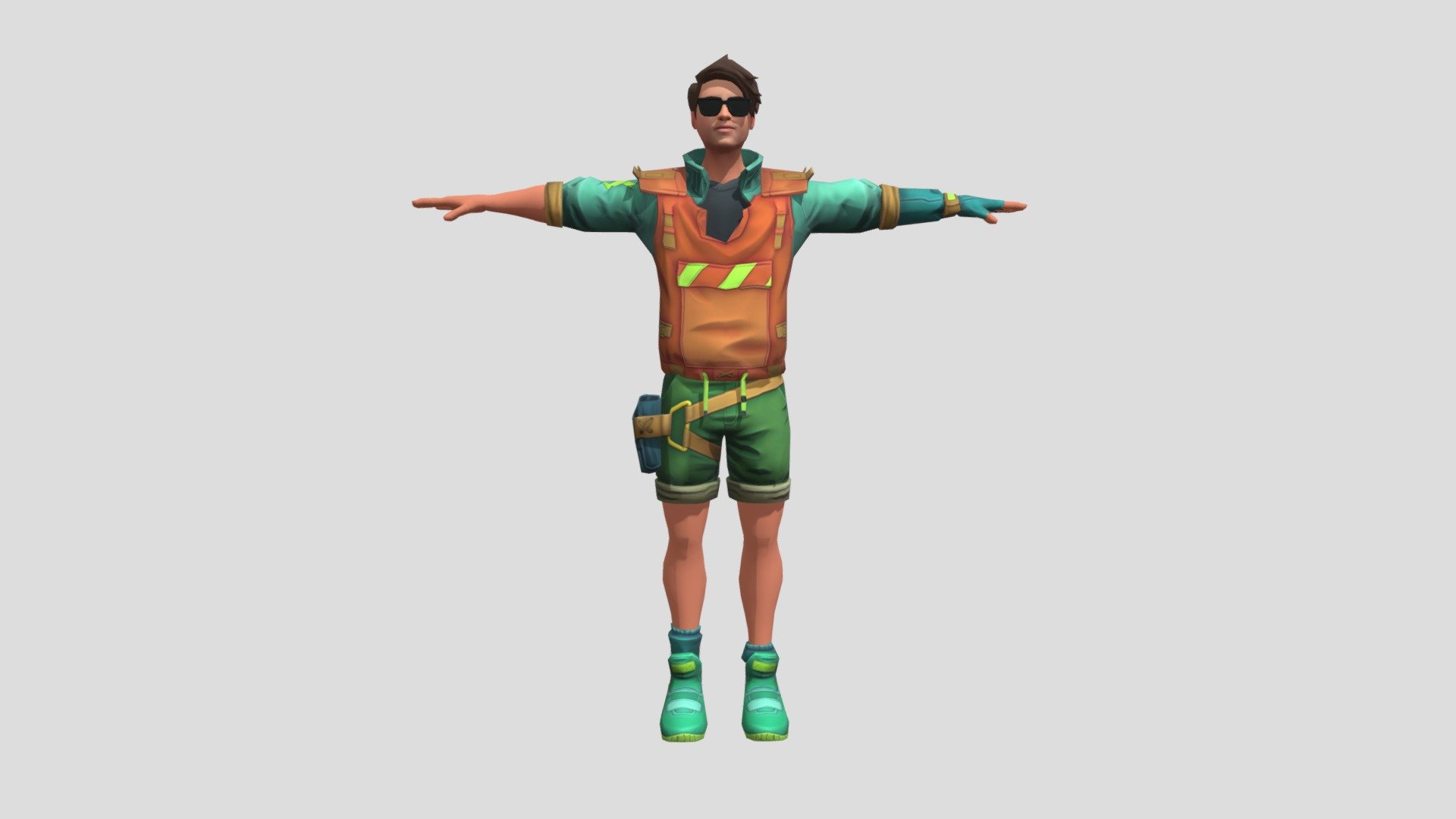 Dave returns! But in a different style!
Website: readyplayer.me - Dave (Street Runner) - Download Free 3D model by Vladislav Kolesnikov (@VladislavKolesnikov) 3d model