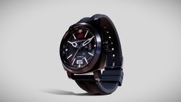 Panzera Watch 2019 pilot, retopology, wrist, rolex, wristwatch, bond, wristband, 3d-art, 3dsmax, 3dsmaxpublisher, model, watch, panzera