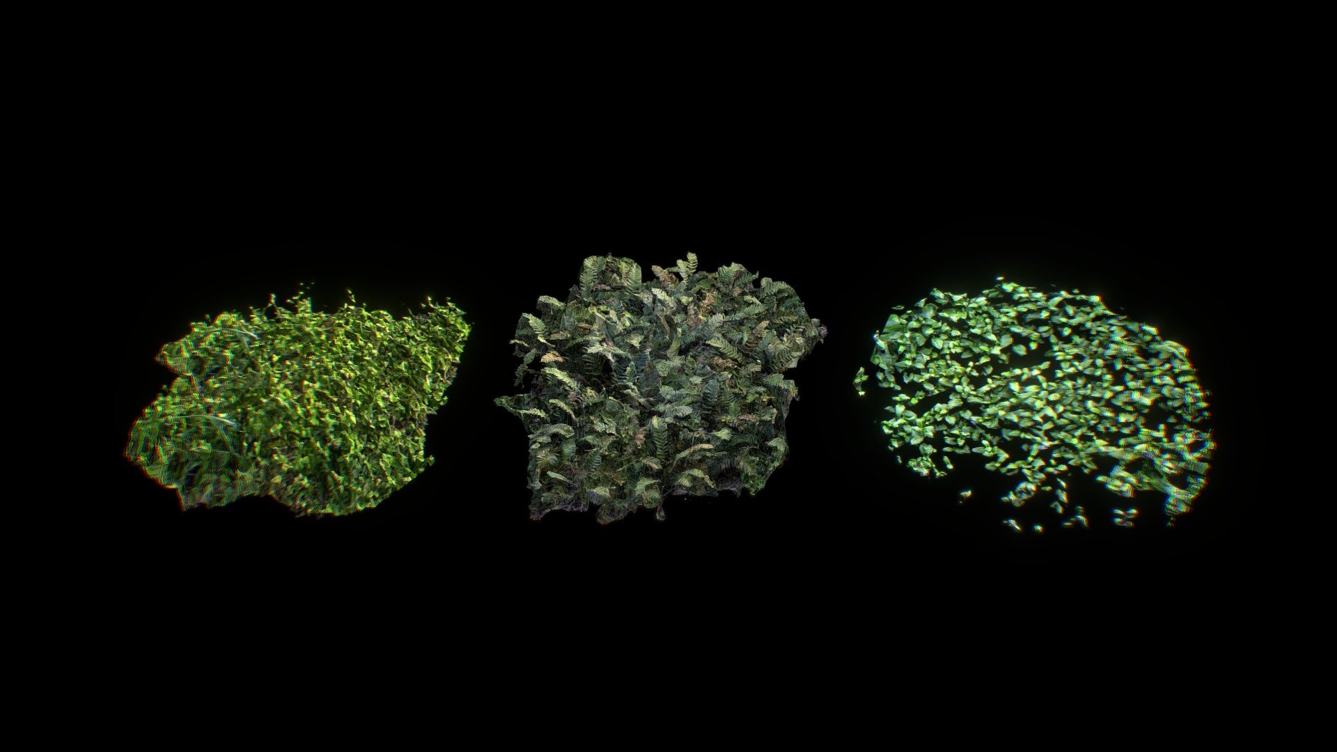Bunch-o-Plants

Great for varying  ground cover and forest scenes. They'll at some great variation to any natural scene. These models are made using PolyCam photoscaning and as such have sub-optimal topology. They all have full PBR materials including occlusion and normal maps.

Thanks and enjoy! - Bunch-O-Plants (.Blend Photoscans) - Buy Royalty Free 3D model by FlynnFord 3d model