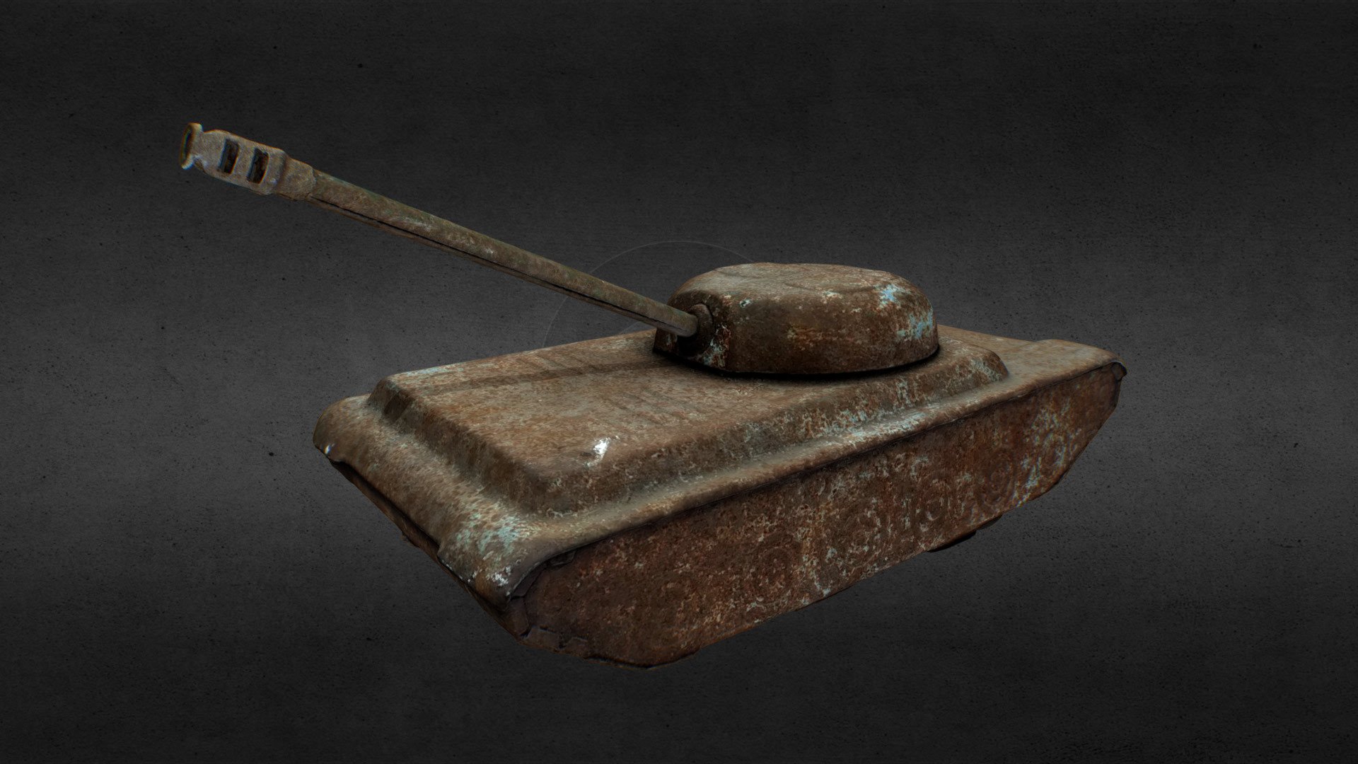 Old USSR Soviet Metal Toy Tank Scan High Poly

Including OBJ formats and textures (8192x8192) TIF Albedo, Normal, Occlusion

Polygons: 201746 Triangles: 201746 Vertices: 100873 - Old USSR Soviet Metal Toy Tank Scan High Poly - 3D model by Skeptic (@texturus) 3d model