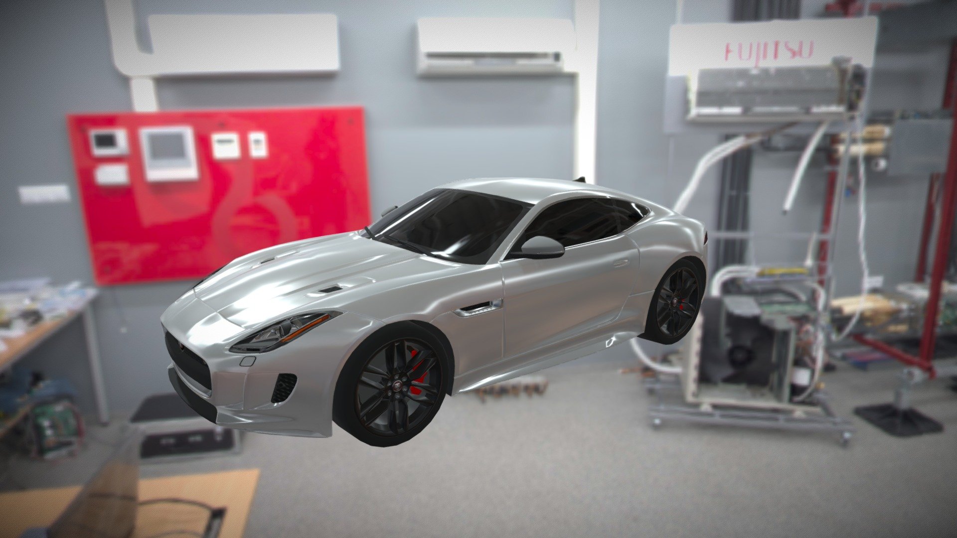 jaguar_f-type - jaguar_f-type - Download Free 3D model by royjang 3d model