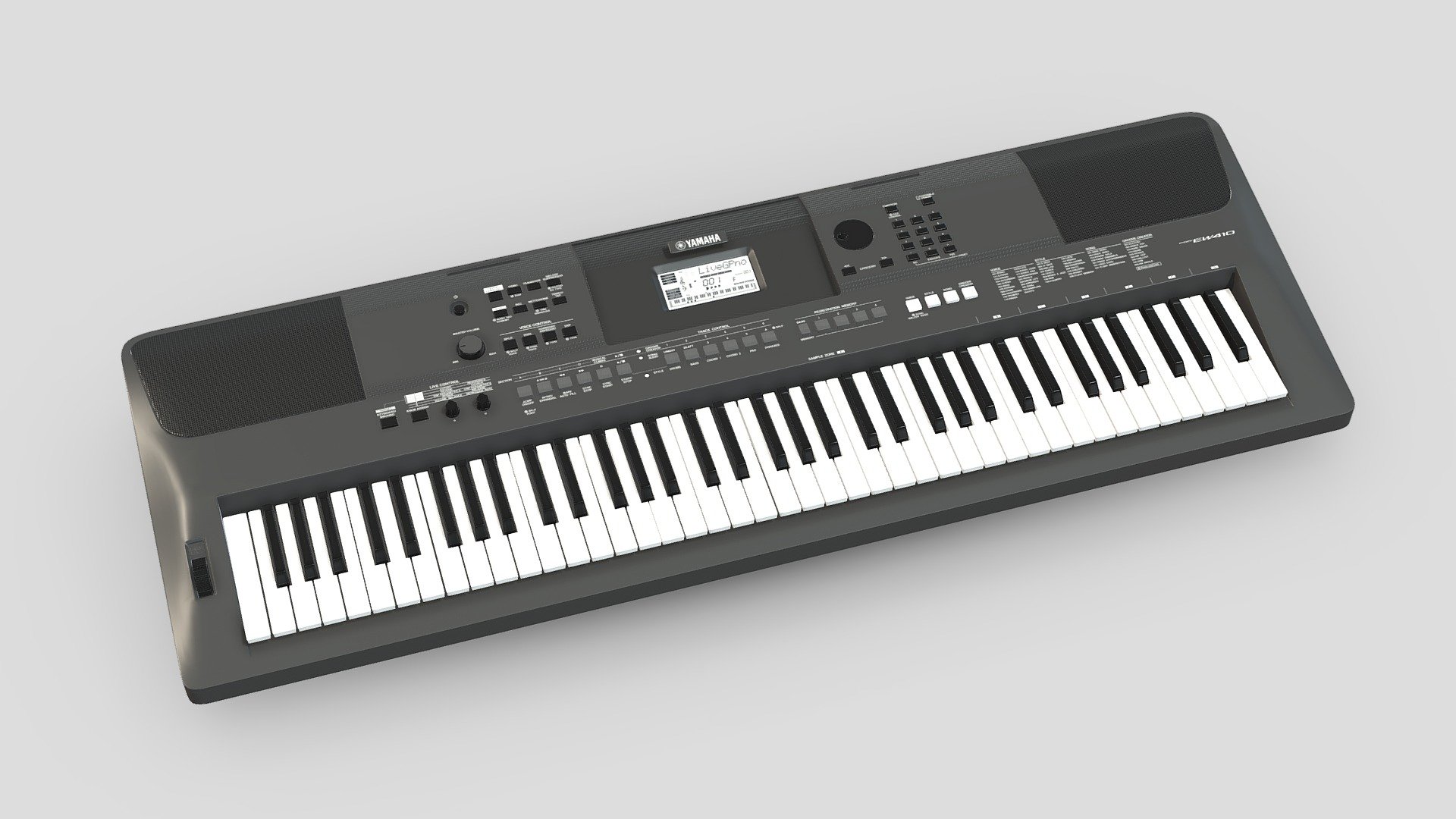 Hi, I'm Frezzy. I am leader of Cgivn studio. We are a team of talented artists working together since 2013.
If you want hire me to do 3d model please touch me at:cgivn.studio Thanks you! - Yamaha Portable Keyboard PSR-EW410 - Buy Royalty Free 3D model by Frezzy3D 3d model