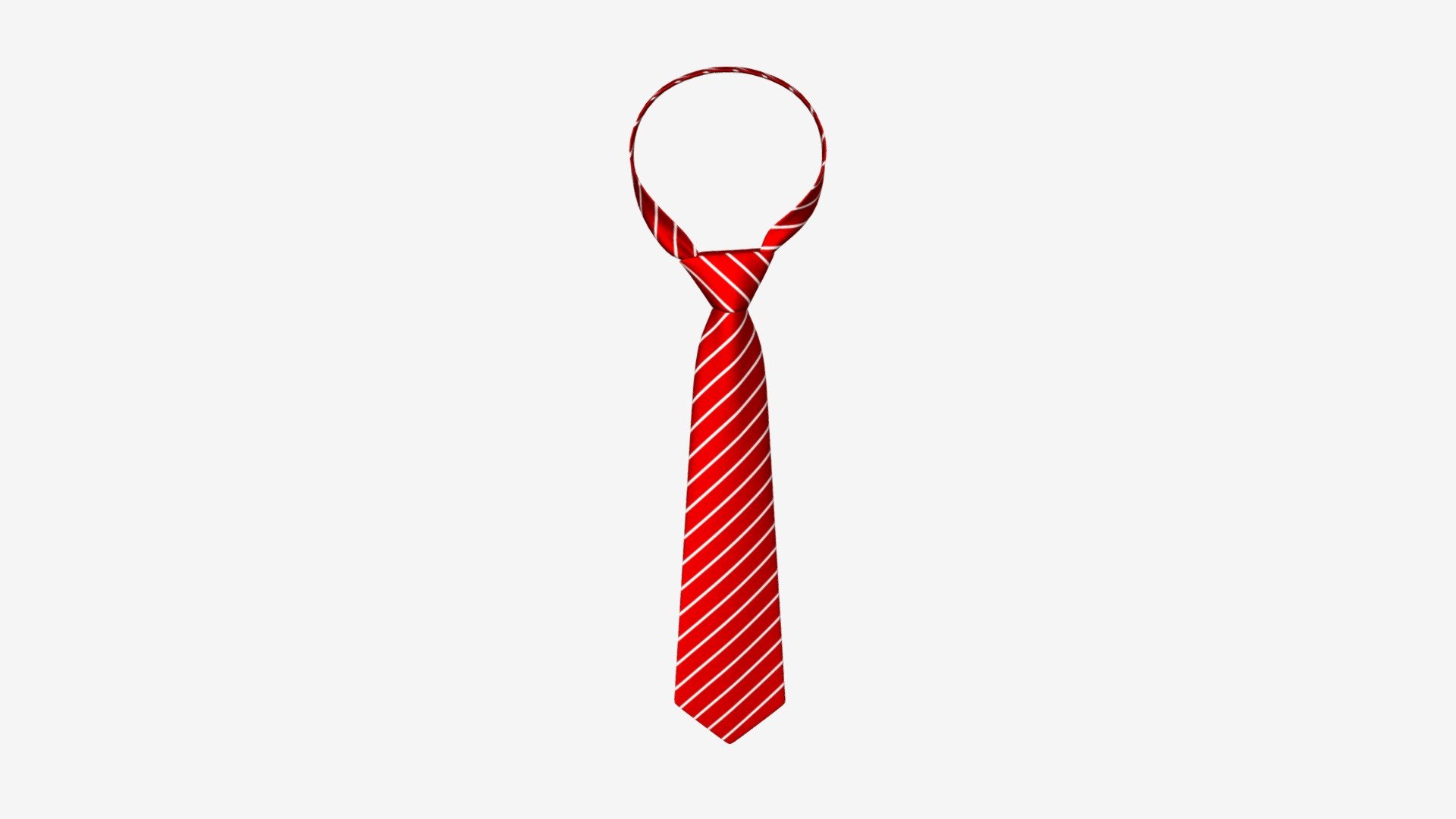 Classic necktie 01 red - Buy Royalty Free 3D model by HQ3DMOD (@AivisAstics) 3d model