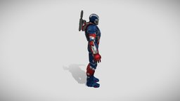 War Machine (Iron Patriot) marvel, ironman, avengers, iron, warmachine, ironpatriot, avengersinfinitywar, man, avengersendgame, unibrief