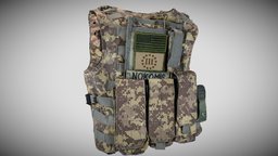 US Military Tactical Vest vest, army, usmc, american, tactical, military-gear, army-gear, metashape, agisoft, military, usa, navy