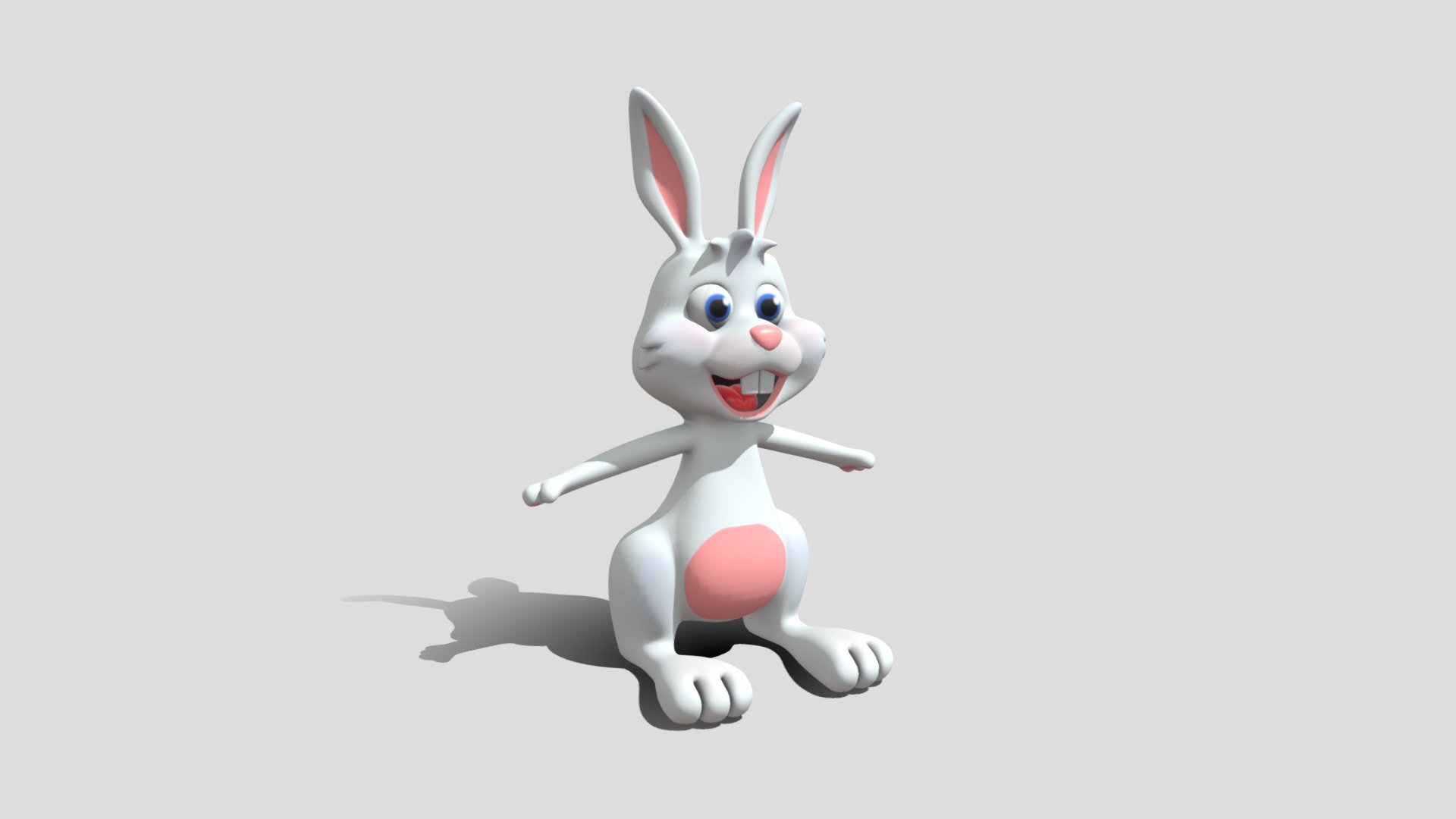 Free lowpoly easter bunny. 

This model is part of Easter Decorations pack - Cartoon easter bunny - Download Free 3D model by assetfactory 3d model