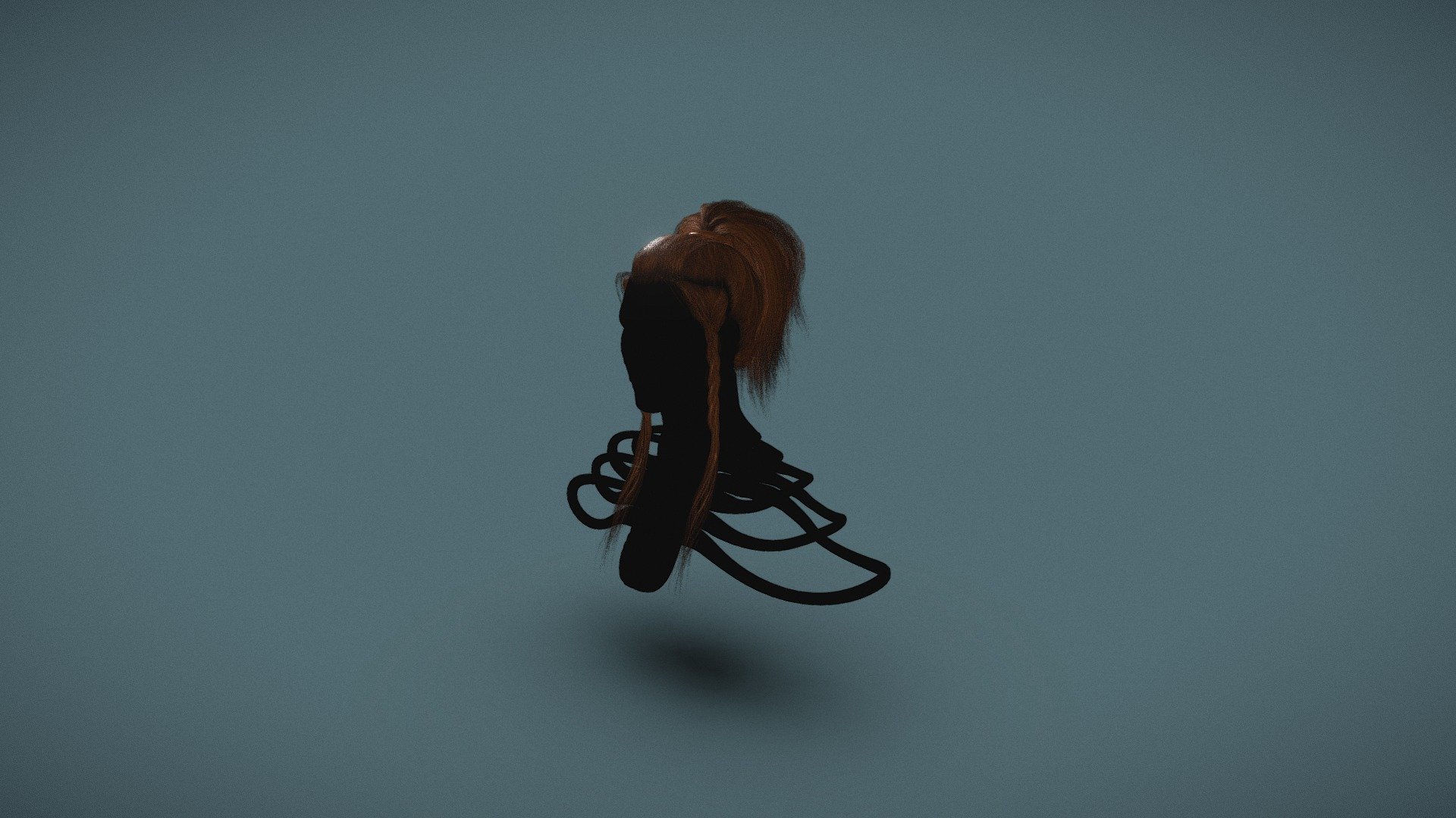 Hair - 3D model by eyglohildur 3d model