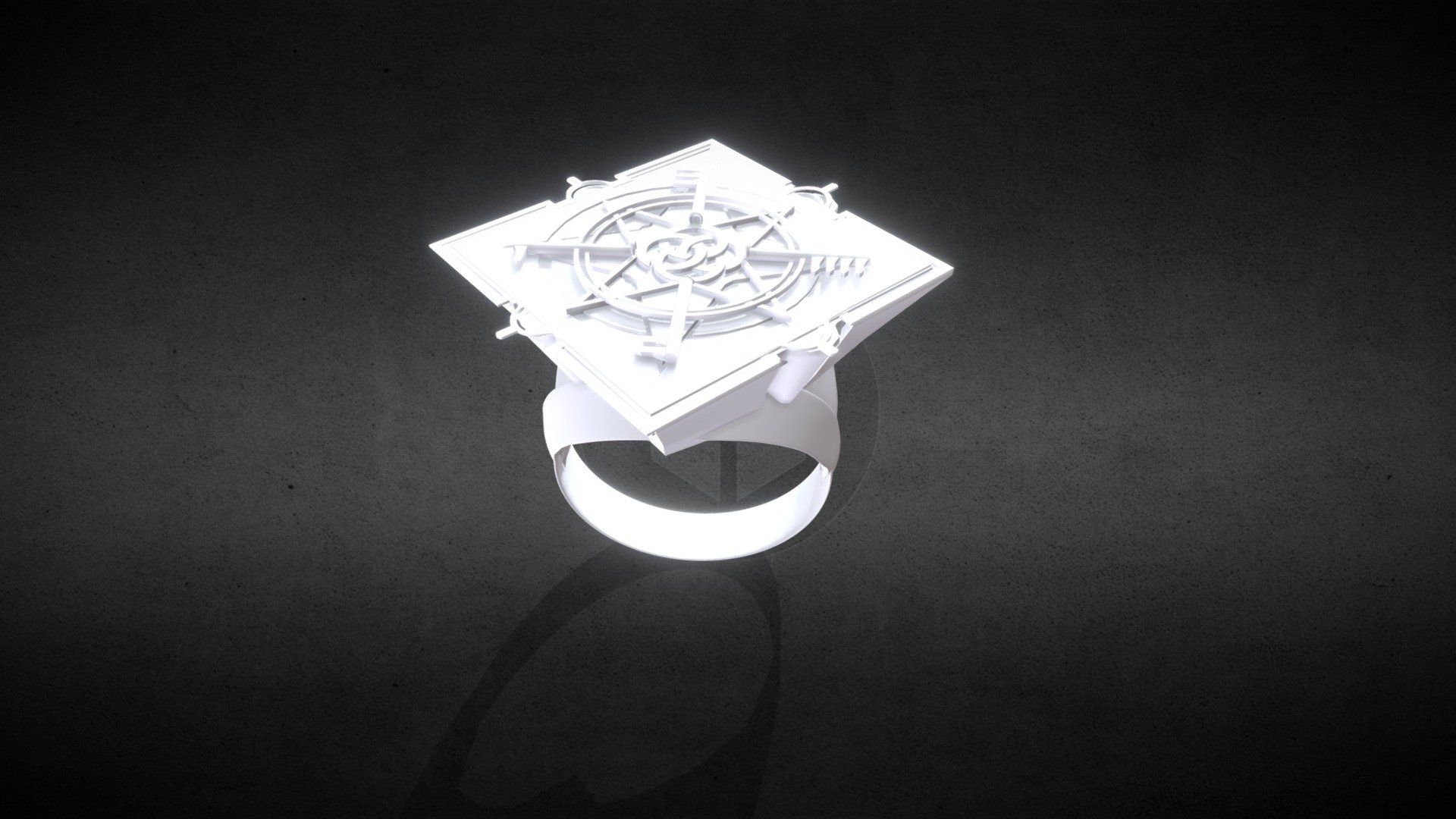 【Dishonored】Imperial Signet Ring - Download Free 3D model by emilyliu2333 3d model