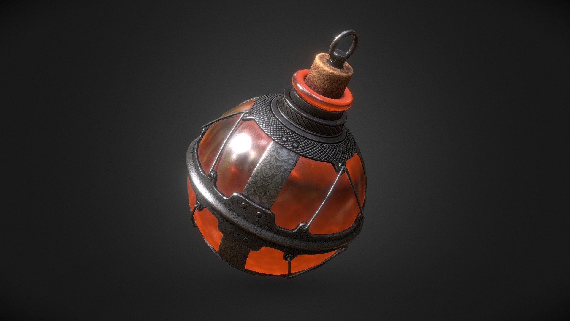 Magic Bottle - 3D model by imdspr 3d model