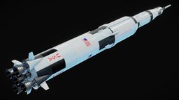 Saturn V rocket nasa, spacecraft, rocket, apollo11, space