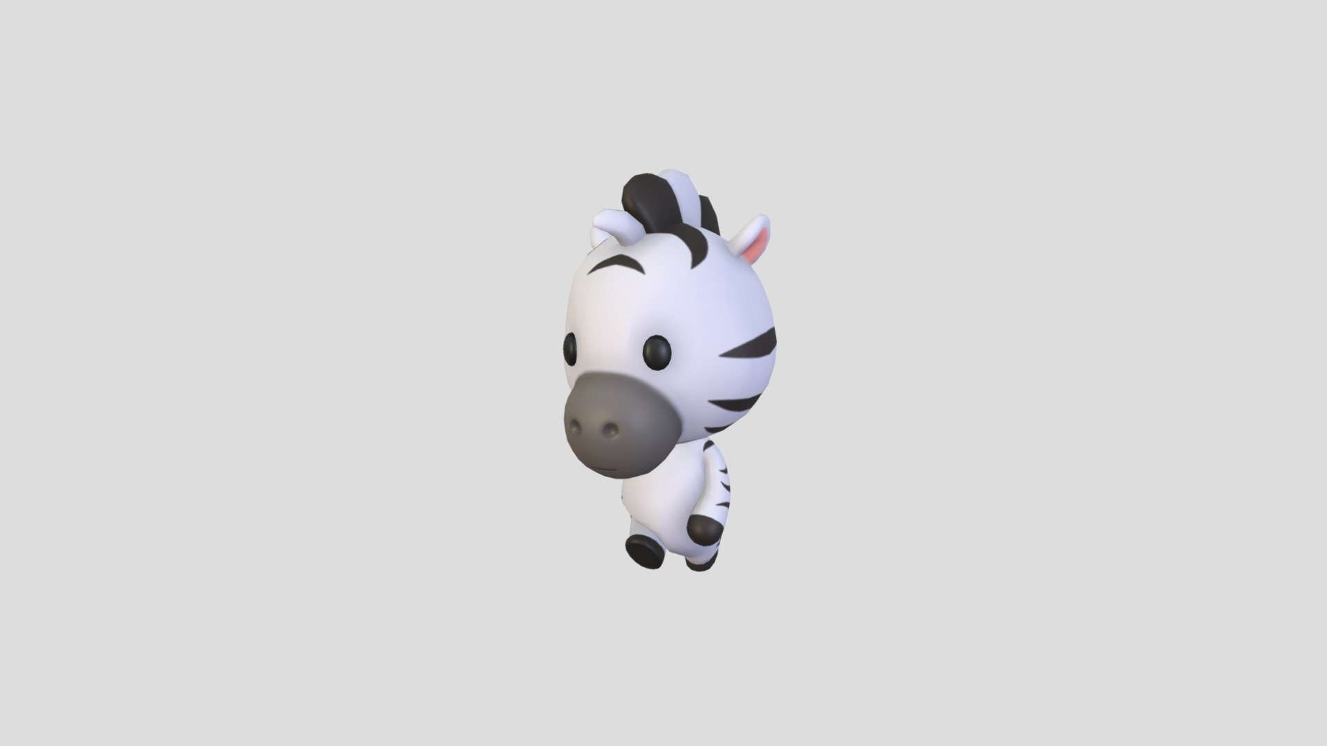 Rigged Zebra Character 3d model.      
    


File Format      
 
- 3ds max 2022  
 
- FBX  
 
- OBJ  
    


Clean topology    

Rig with CAT in 3ds Max                          

Bone and Weight skin are in fbx file       

No Facial Rig    

No Animation    

Non-overlapping unwrapped UVs        
 


PNG texture               

2048x2048                


- Base Color                        

- Normal                            

- Roughness                         



3,040 polygons                          

3,048 vertexs                          
 - Character142 Rigged Zebra - Buy Royalty Free 3D model by BaluCG 3d model