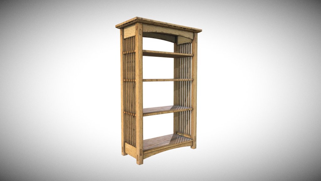 Shelf - Download Free 3D model by Francesco Coldesina (@topfrank2013) 3d model