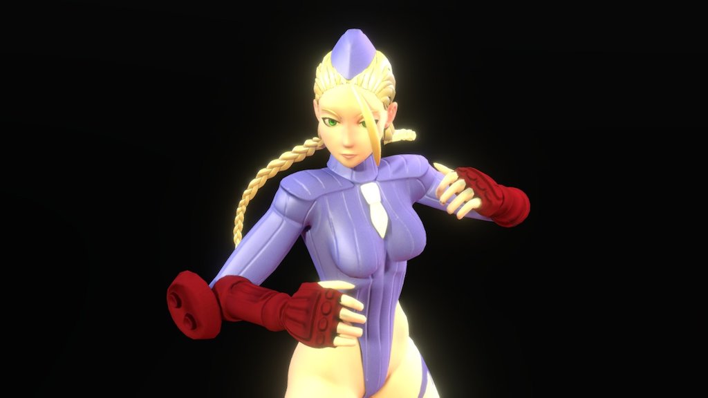EDIT: Here is the link to download!

The final model of the &ldquo;Capcom Girls