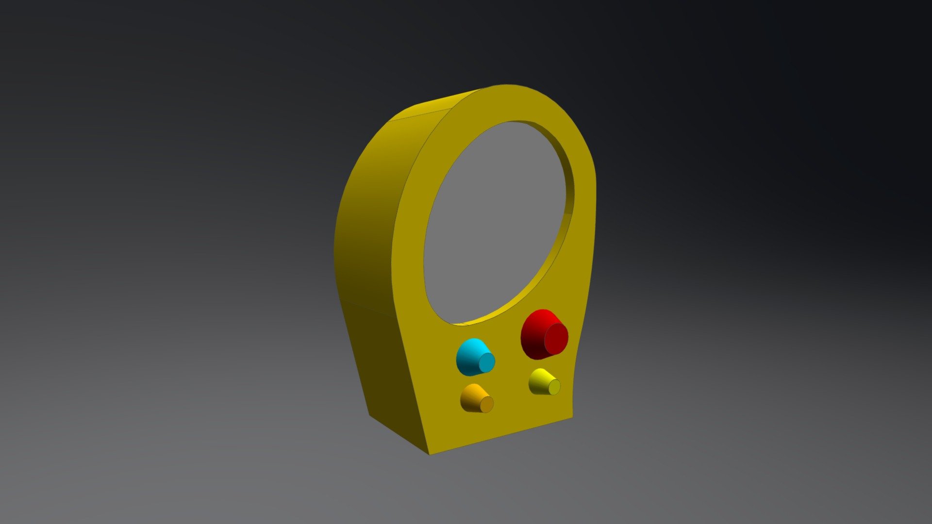 Radio Pocoyo - 3D model by joander 3d model
