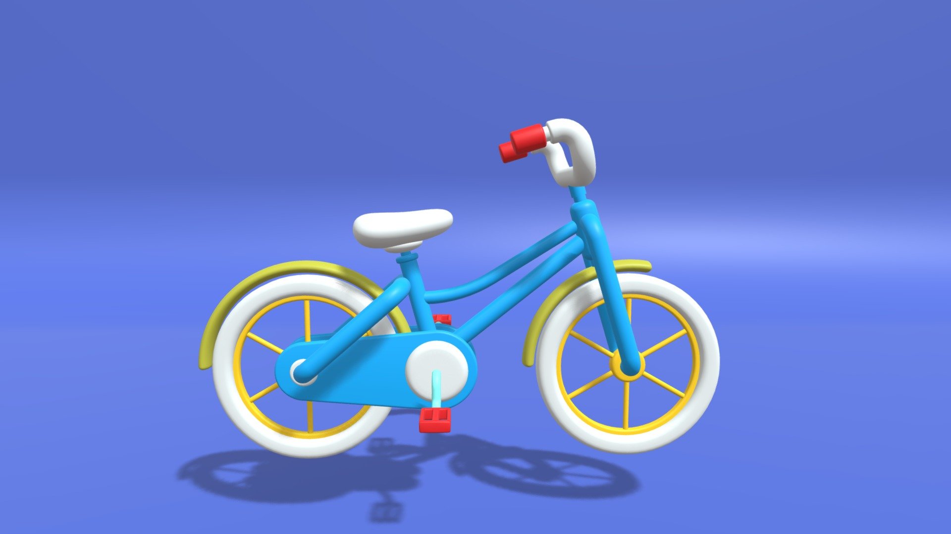 -Cartoon Cute Bicycle.

-Contains 14 objects.

-Verts : 30,868 Faces : 30,042.

-Materials have the correct names.

-This product was created in Blender 2.8

-Formats: blend, fbx, obj, c4d, dae, abc, stl, glb,unitypackage.

-We hope you enjoy this model.

-Thank you 3d model