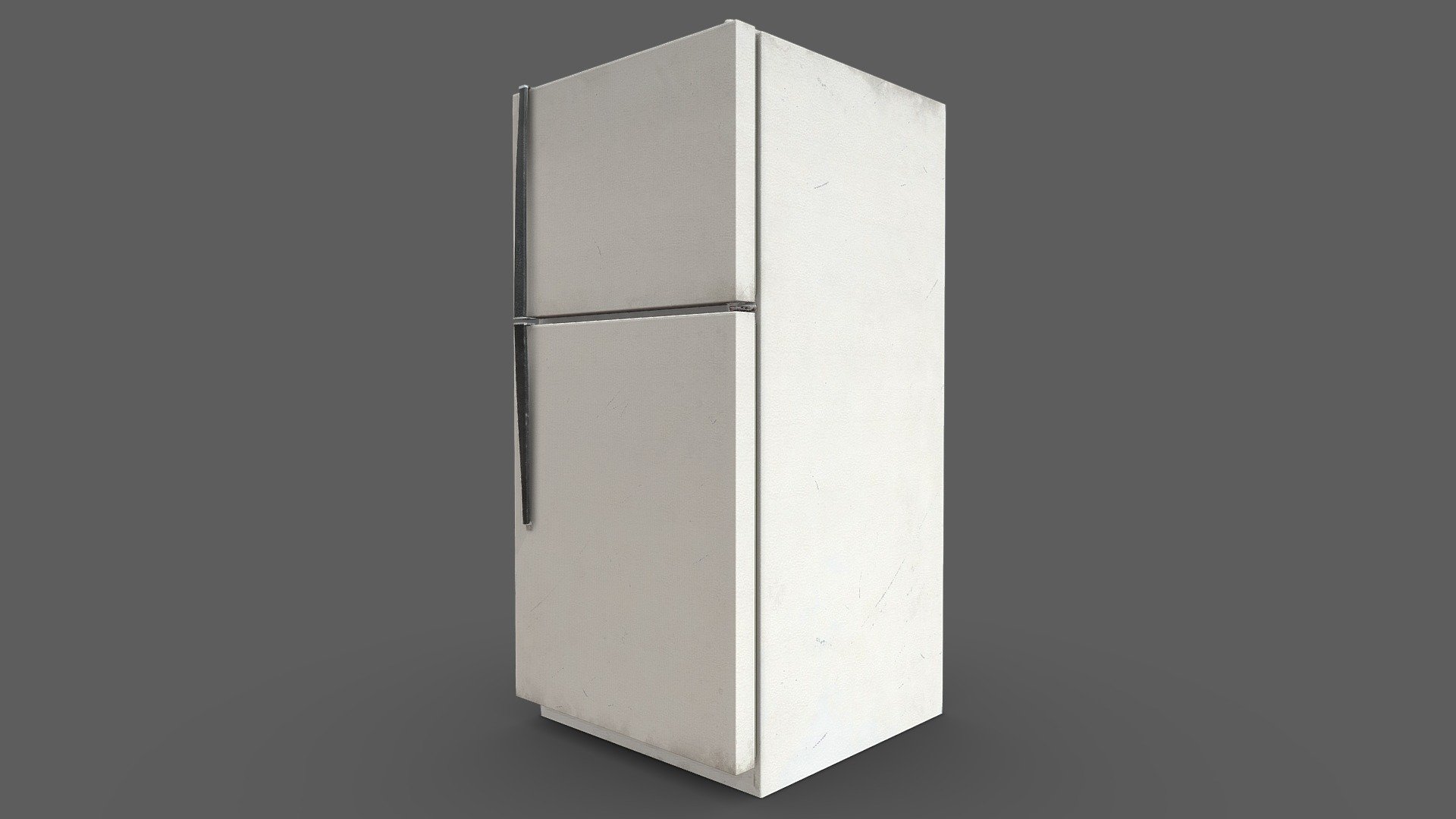 The old refrigerator that was sitting in grandma apartment upstairs. We had to remove it, but it's now available here!

Model is game-ready for Unreal and Unity.
Comes with .blend file, OBJ, STL, DAE, GLTF and FBX format.
Roughness, Metallic and AO are combined into a single RMA texture to save performances but individual maps are also included. 
Texture is 2K.

If you liked this product, please leave a positive review and follow my work on Instagram.

Whishing you the best! - Old Fridge of the 90s - Buy Royalty Free 3D model by FlynnEastwood (@antoineflynn) 3d model