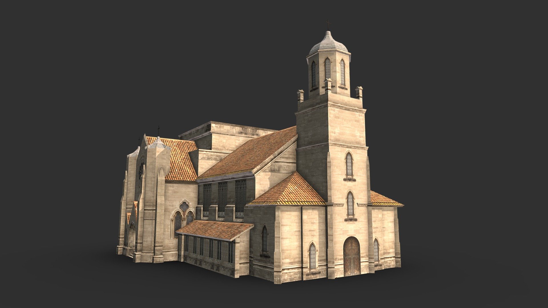 3D model of Old Church Building

Resolution of textures: 4096x8192

Originally created with 3ds Max 2017

Photorealistic Texture


Unit system is set to centimetre.




Model is built to real-world scale Rendered in Vray and




Special notes: .fbx format is recommended for import in other 3d software. If your software doesn't support .fbx format, please use .3ds format; .obj, format was exported from 3ds Max.


 - Church Building 169 - Buy Royalty Free 3D model by danielmikulik 3d model