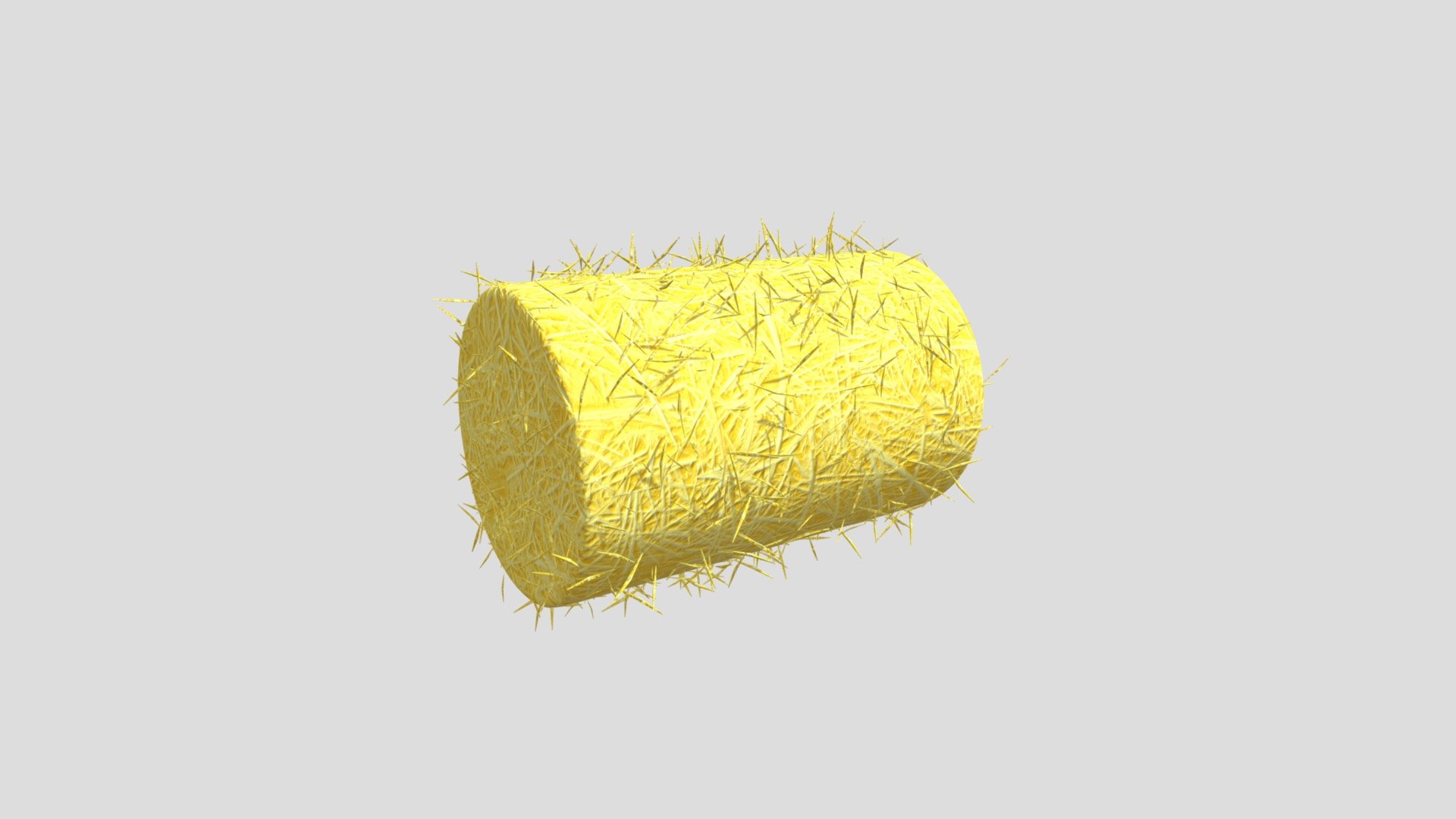 Textures: 1024 × 1024, Two colors on texture: yellow, dark yellow.

Has Normal Map: 1024 × 1024.

Materials: 1 - Hay

Smooth and flat shaded.

Mirrored.

Subdivision Level: 1

Origin located on middle-center.

Polygons: 24756

Vertices: 14382

Formats: Fbx, Obj, Stl, Dae.

I hope you enjoy the model! - Hay Roll - Buy Royalty Free 3D model by ED+ (@EDplus) 3d model