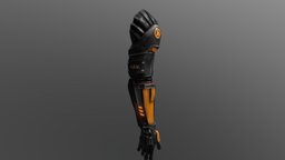 H.E.V. Arm Suit arm, realistic, half-life, freeman, half-life2, hevsuit, substancepainter