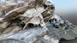Vasquez Rocks National Park Rocks Outcrop Scan tree, scanning, desert, rocks, joshua, california, boulders, photoscan, realitycapture, photogrammetry, scan, rock
