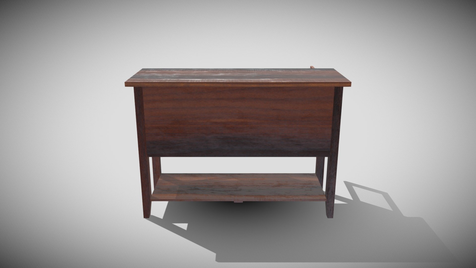 TV WOODEN STAND - Download Free 3D model by arunkumar2057 3d model